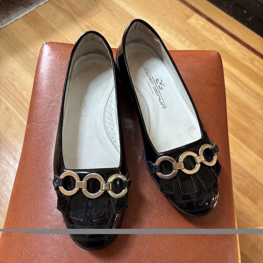 Women’s Walter Genuin Black Golf Shoes Size 36 1/2 US
